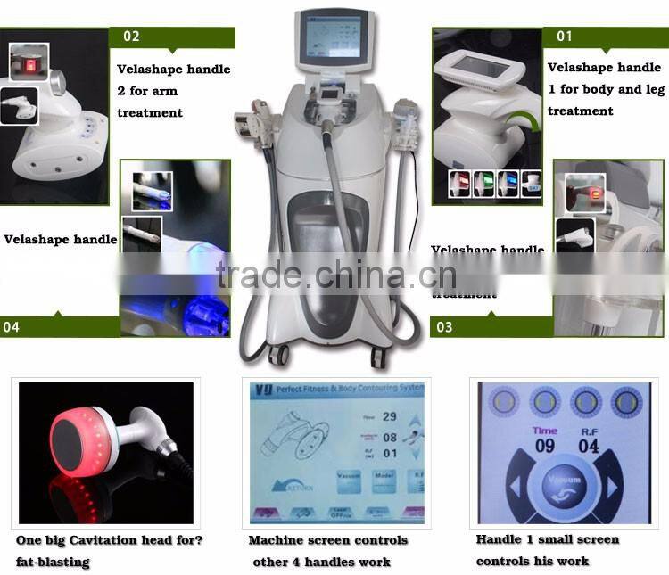 cavitation radio frequency slimming vacuum therapy cupping machine