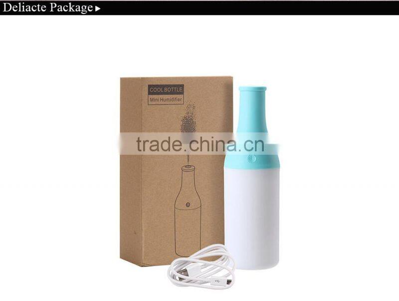 High quality mini humidifier with LED night light and USB humidifier