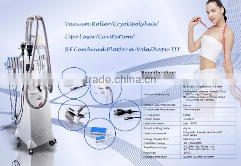 Vacuum Roller Slimming Machine--VelashapeIII