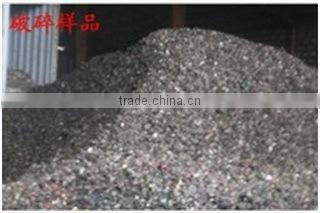 high performance plastic bottle shredder making machine