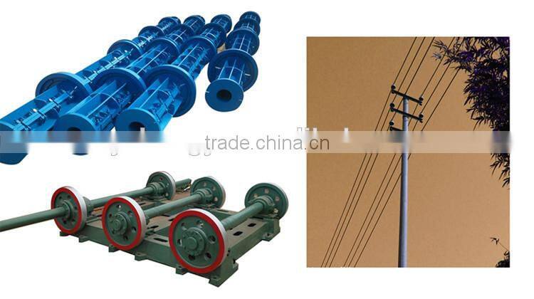 best quality shengya Pre-stressed/non-prestressed concrete cement electric pole mould in China