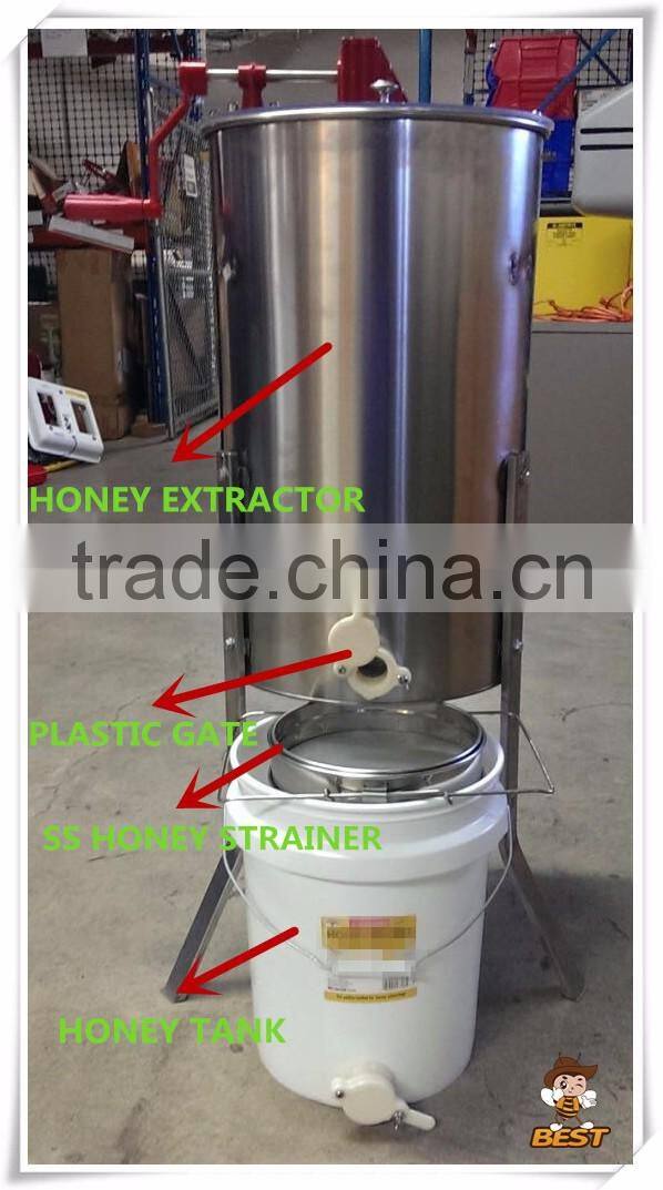 2 frame manual honey extractor