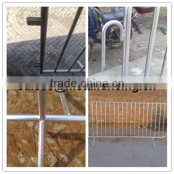 Q235 Most Popular Line Control Interlocking Steel Barricade