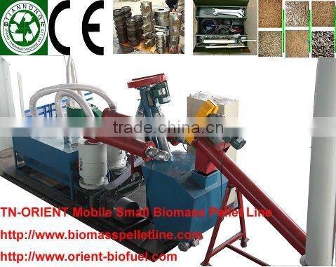 Small Complete Wood Pellet Plant High Efficiency(orientbiofuel02@tn-china.com)