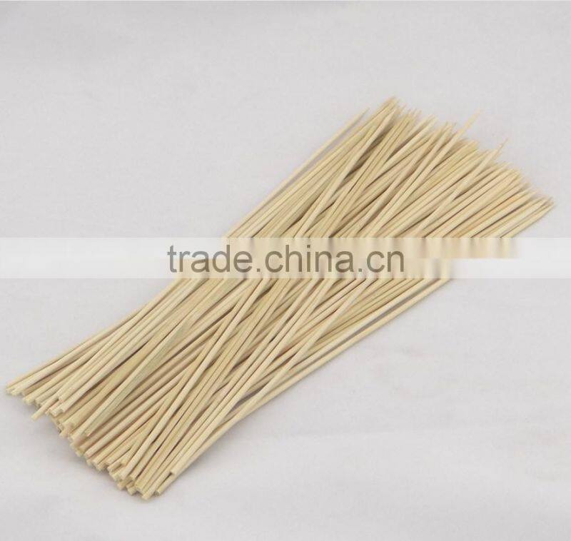 HY Factory Wholesale Natural BBQ Use 3.5mm*25cm bamboo skewers or bamboo sticks