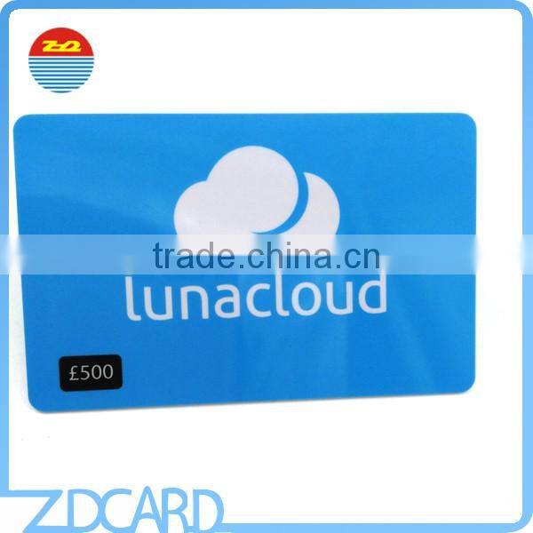 NFC and UHF dual frequency EM4423 hybrid smart RFID card
