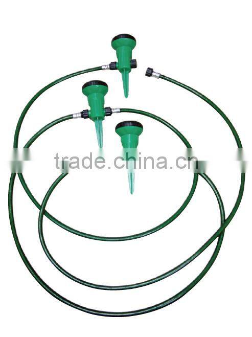 micro garden irrigation sprinkler with hose