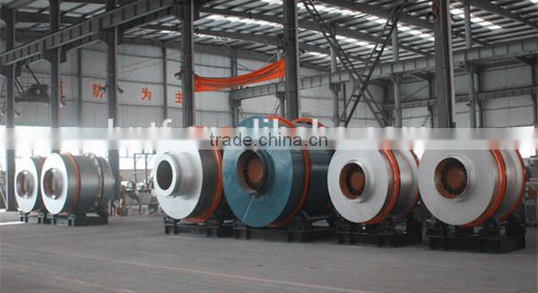 8-12t/h three drum dryer TDS6210 environmental protection industrial dryers hot sale