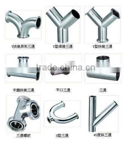 forging Mechanical Parts Fabrication Services cross Pipe Fittings stainless steel tee black steel pipe tee