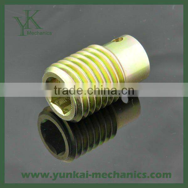OEM precision copper screw high quality cnc machining copper screw