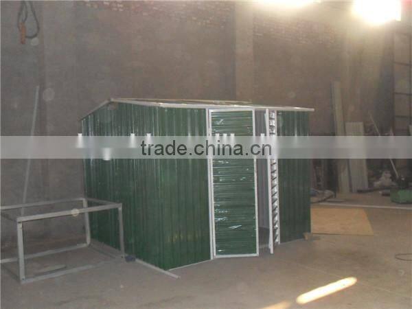 garden storage shed China/metal garden storage shed