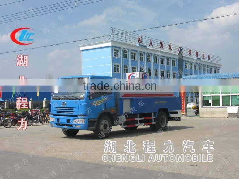 JieFang high pressure street flusher cart