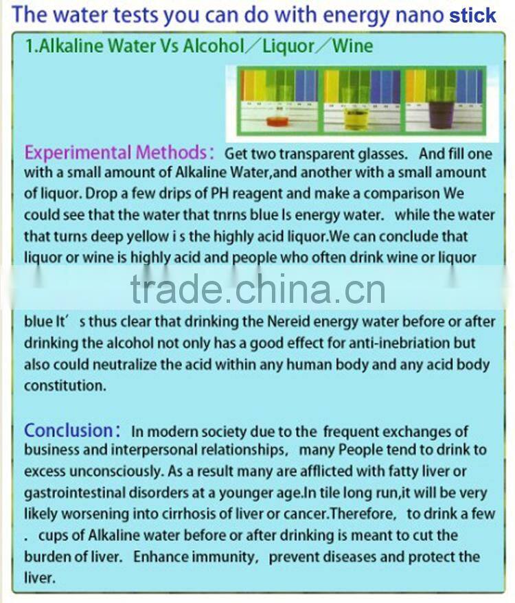 2017 High-quality ceramic stick water filter plant ion stick for health