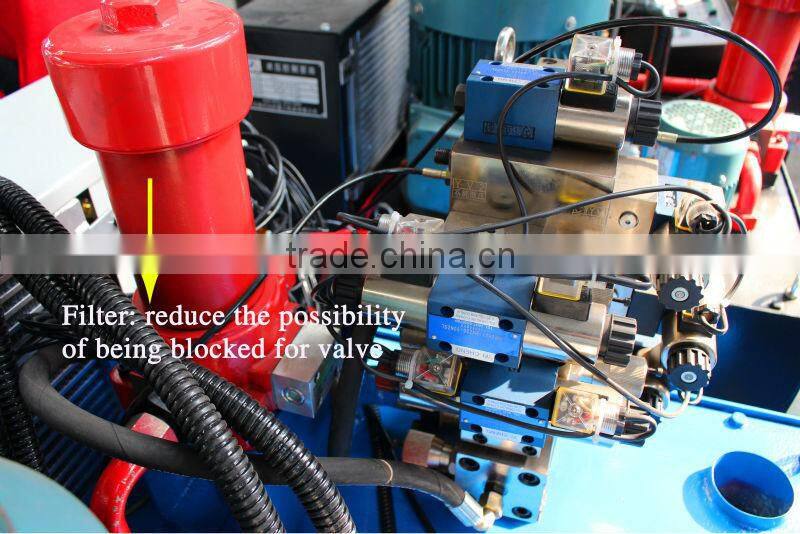 duct press stamping steel machine with hydraulic system controller