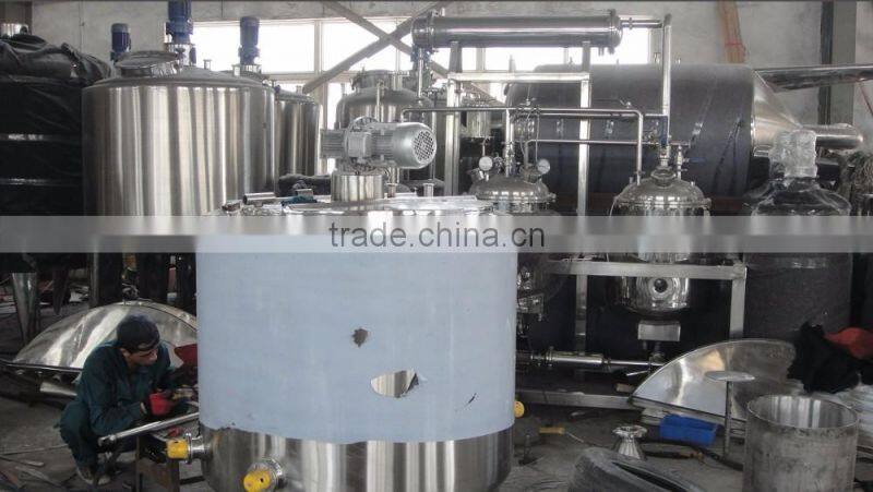 stainless steel SS316L electric heated stirring tank