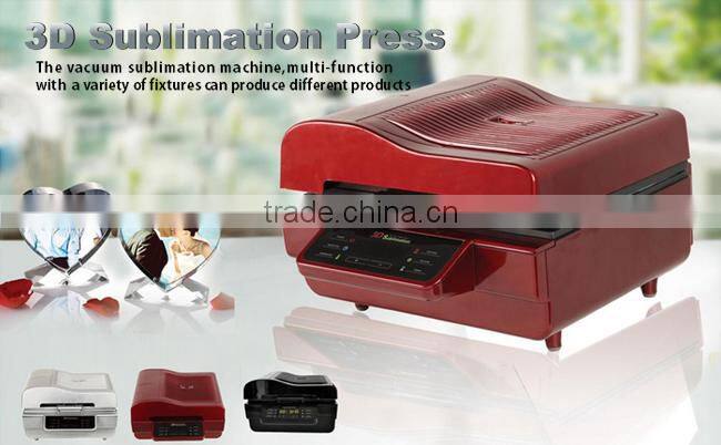 Free shipping 3D Sublimation Vacuum Heat Press Machine