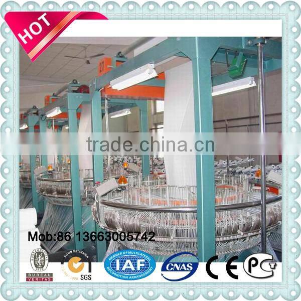 Mesh bag knitting machine for circular loom