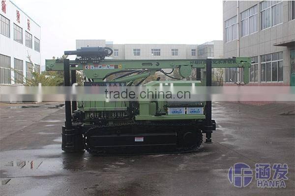 High power ! HF485Y crawler type practical water well drilling rig price