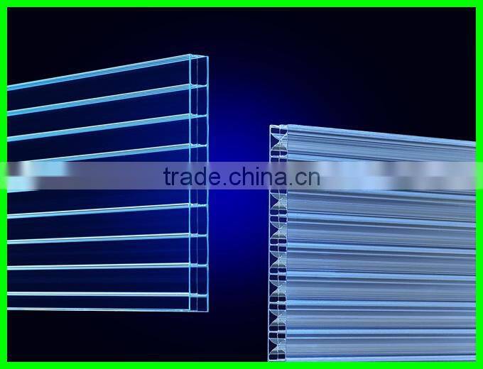 China polycarbonate cover material agricultural greenhouses with high quality