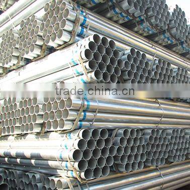 3"2.6mm China supplier hot dip galvanized round steel pipe for sale