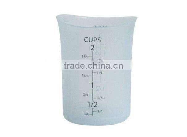 250ml/500ml Silicone Counting Cup,Set of 3 pcs