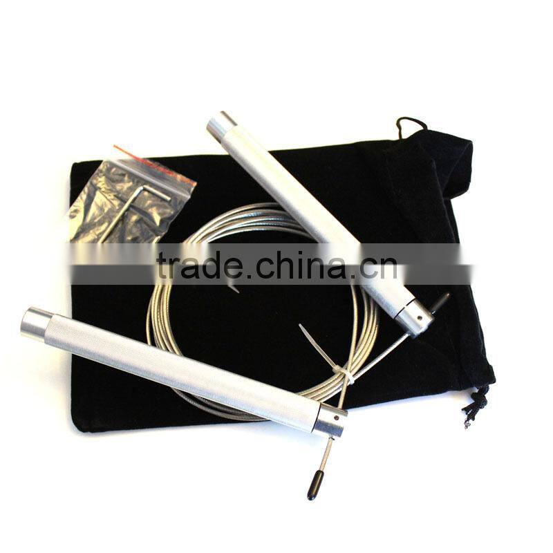 New Silver corssfit Jump Rope skipping rope RMP Speed rope