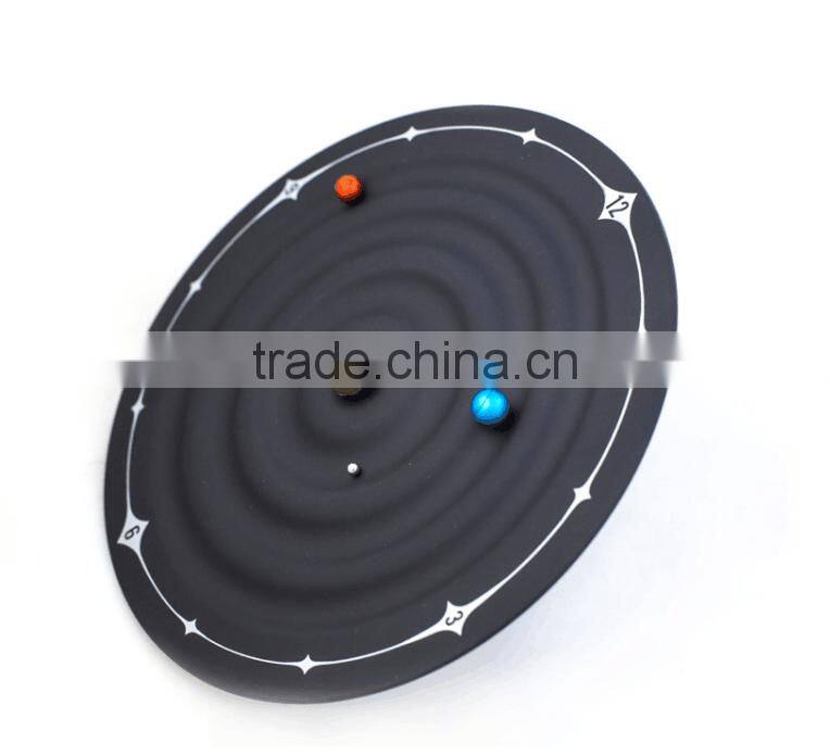 Creative Home Magic Galaxy Magnetic Wall Clock Decoration Household Clock Best Gifts