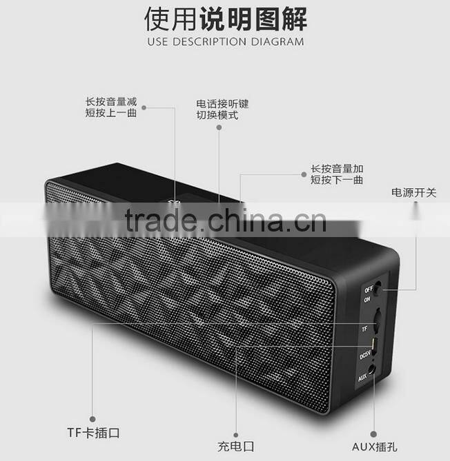 Latest High Quality Water Cube Bluetooth Speaker Waterproof Portable Wireless Speaker Stereo Sound Coloful My Vision