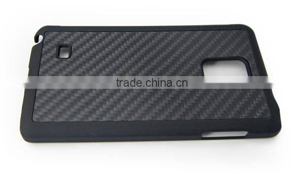 Real carbon fiber mobile phone case for samsung note edge