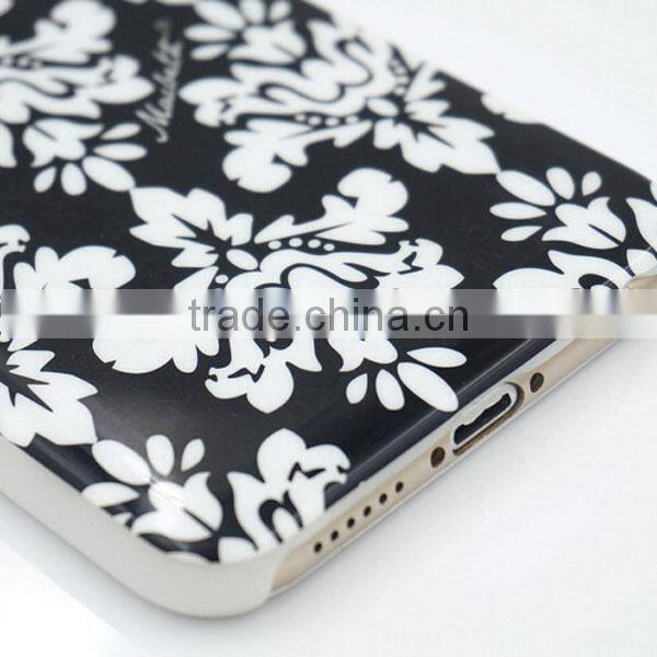 Custom classical flower printed protective case,IMD phone case for iPhone6