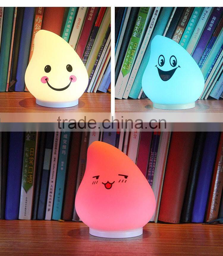 Summer new arrival led manual night light creative rechargeable lamp