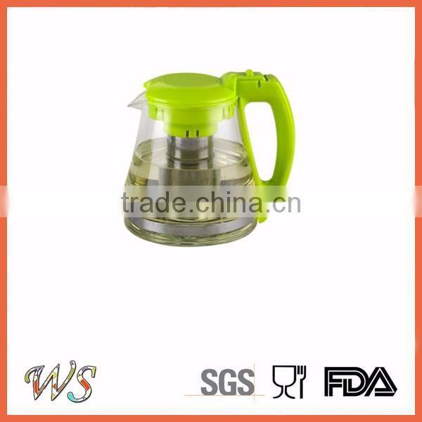 WSCHAS039Teapot with Infuser Borosilicate Glass Tea Pot with Filter