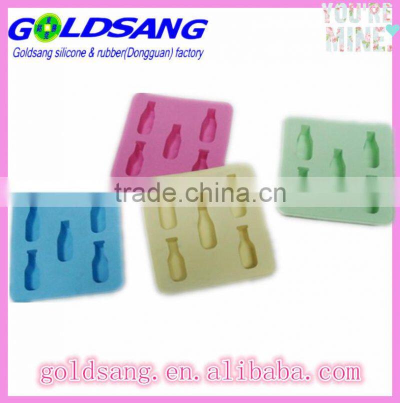 Silicone Cola bottle Ice Tray Food Grade Silicone Cola IceTray-Coffee