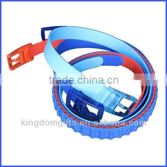 Eco-friendly Fancy Silicone Belt