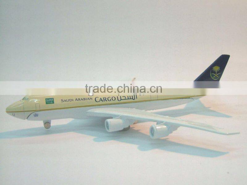 Metal B747 Star trans airplane model