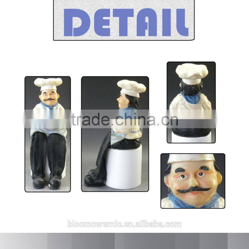 Perfect design kitchen decoration,mini chef figurines