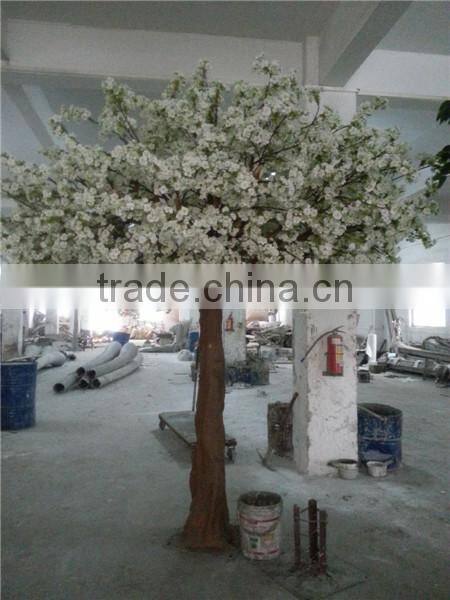 artificial cherry blossom trees made by silk for interior decoration in factory price