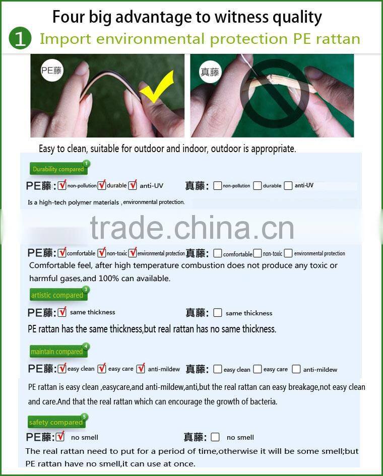 Hot sale rattan popular bar sets,dining wicker furniture