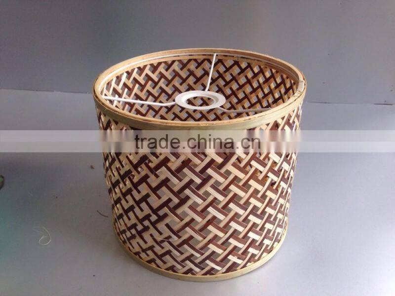 Wholesale bamboo lampshade, handmade wicker bamboo craft made in Vietnam