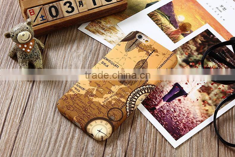 Traveling Route 66 brushed luminous PC phone case for iPhone 5