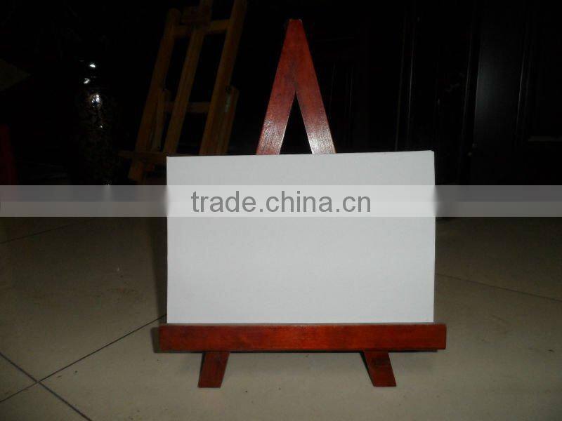 mini wooden easel