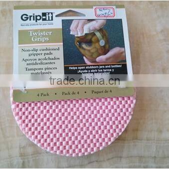 PVC Foam Mesh Grip Mat, anti-slip pvc mat