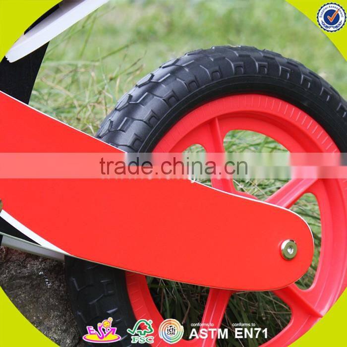2017 New design wooden balance bike toy lovely wooden balance bike toy baby wooden balance bike toy W16C131