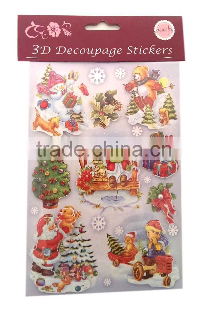 Epoxy Ribbon Sticker, Classical Epoxy Ribbon Sticker, Grace Foil Sticker