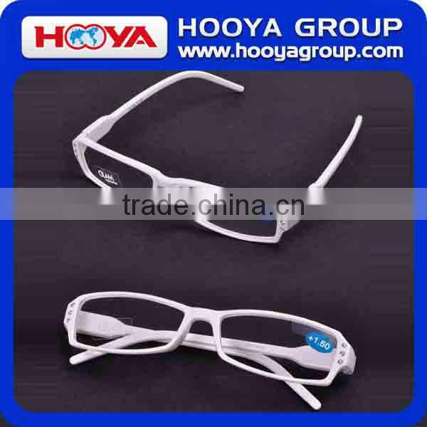 Purple Elegant Folding Mini Reading Glasses with Rhinestone