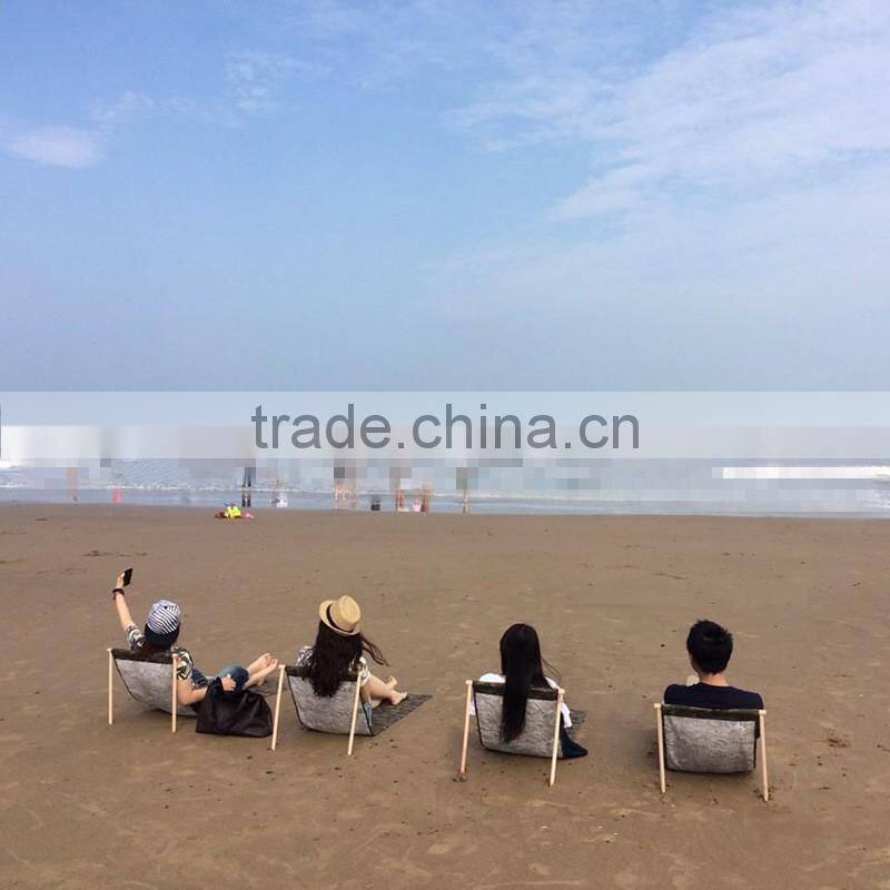 2016 new Outdoor leisure chairs portable folding beach chair With waterproof chair on the couch