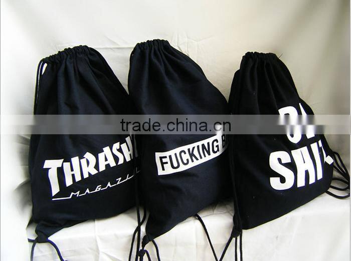 quality drawstring bag/polyester drawstring backpack/OEM bag