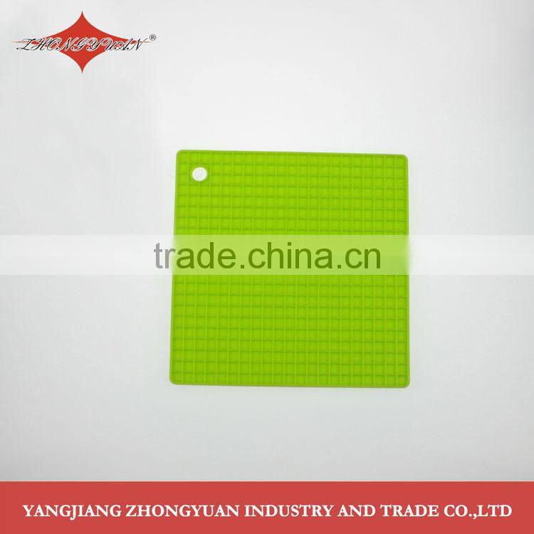 High heat resistant multipurpose square shaped silicone mat, kitchen pad