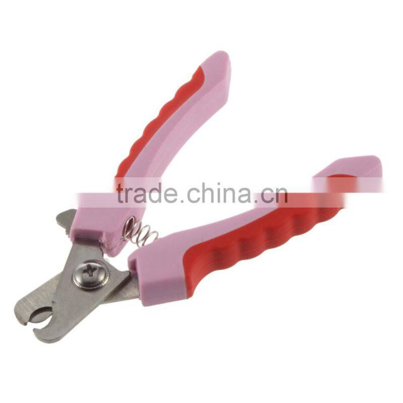 Finger Nail Clippers Handle Pet Dog Cat Nail Claw Clippers Scissors Shears Grooming Cutters tool