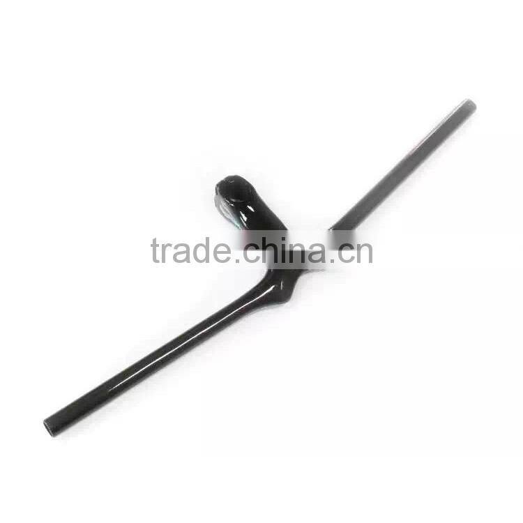 New design fashion high modulus super light full carbon fiber 700C mountain bicycle integrated handlebar